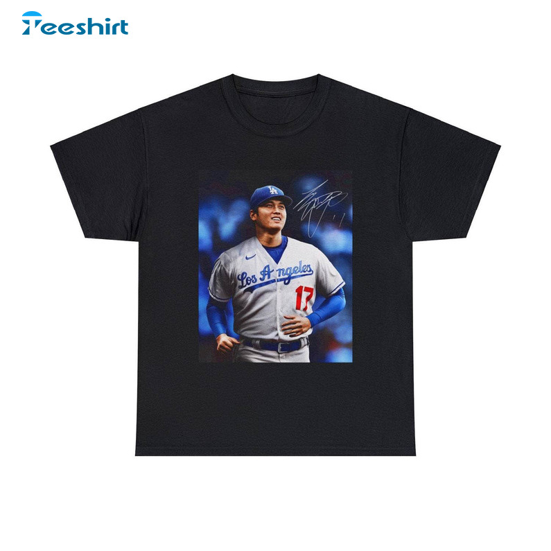 Inspirational Shohei Ohtani Shirt, Shohei Ohtani Dodgers Crewneck Unisex Hoodie