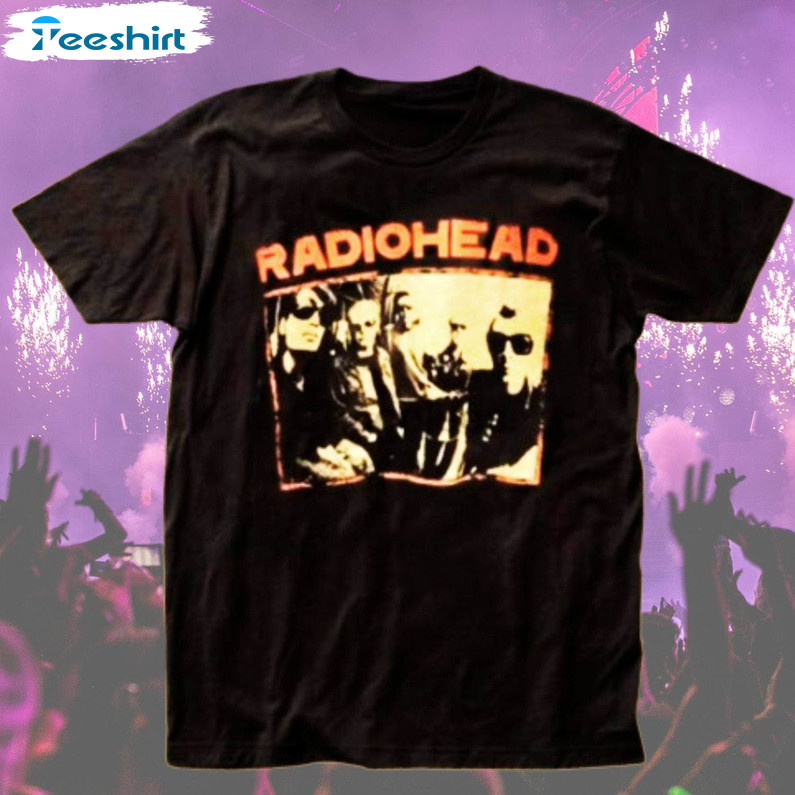 Trendy Harajuku Fashion Radiohead T Shirt, Radiohead Shirt Long Sleeve