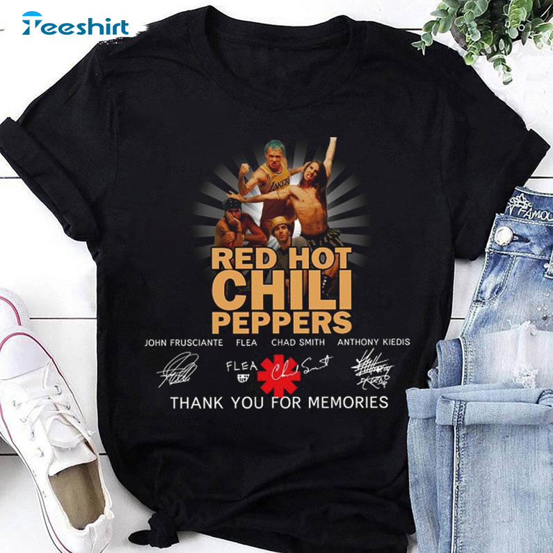 Red Hot Chili Peppers T Shirt, Red Hot Chili Peppers 2024 Tour Shirt Unisex Hoodie