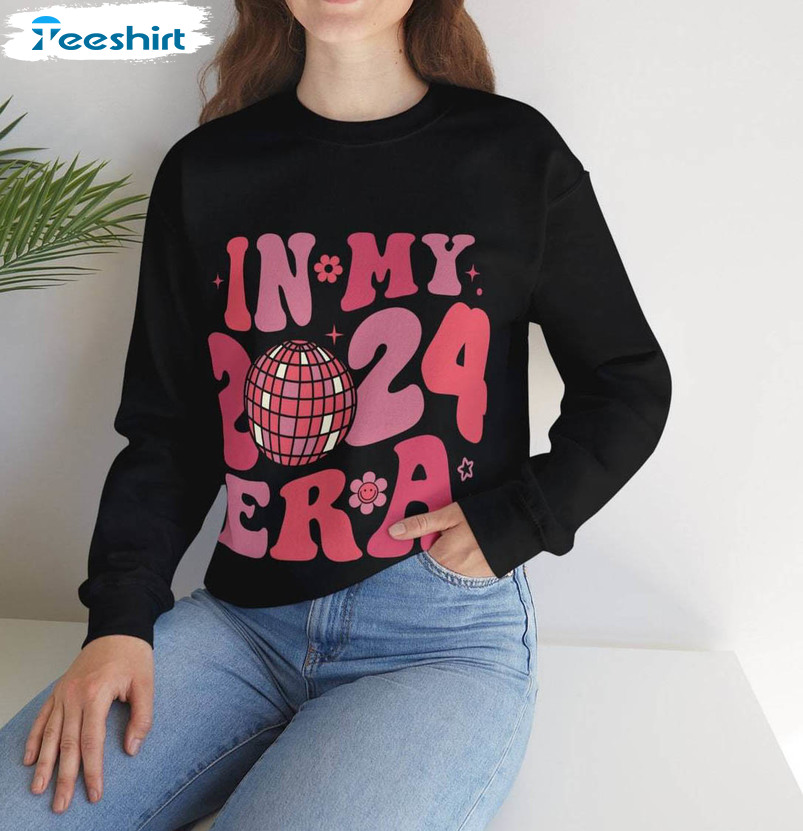 Awesome In My 2024 Era Shirt, Retro Mom Era Sweatshirt Crewneck