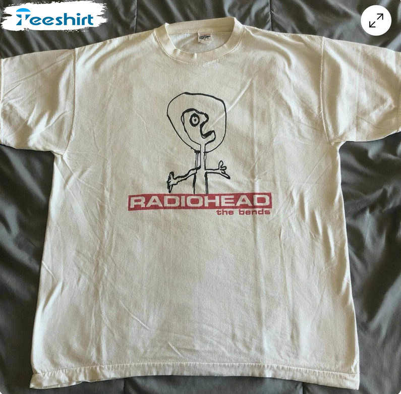 Essential Radiohead Shirt, Comfort The Bends T Shirt Long Sleeve