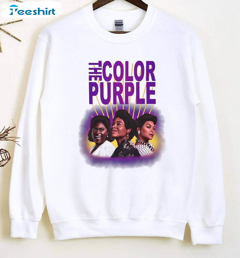 Comfort The Color Purple Shirt, Trendy Movie Unisex Hoodie Crewneck