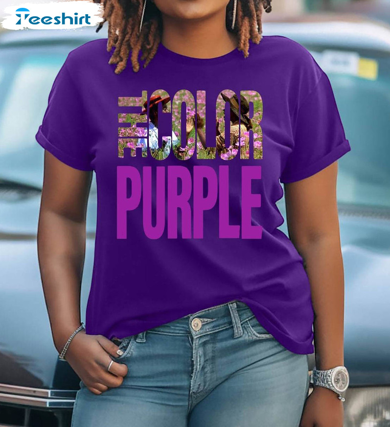 Comfort The Color Purple Shirt, Color Purple Movie Tee Tops Unisex T Shirt