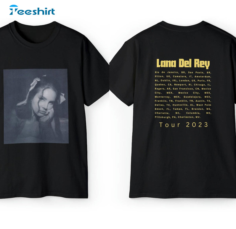 Funny Lana Del Rey Tour Shirt, Lana Del Rey Summer 2023 Tour T Shirt Hoodie