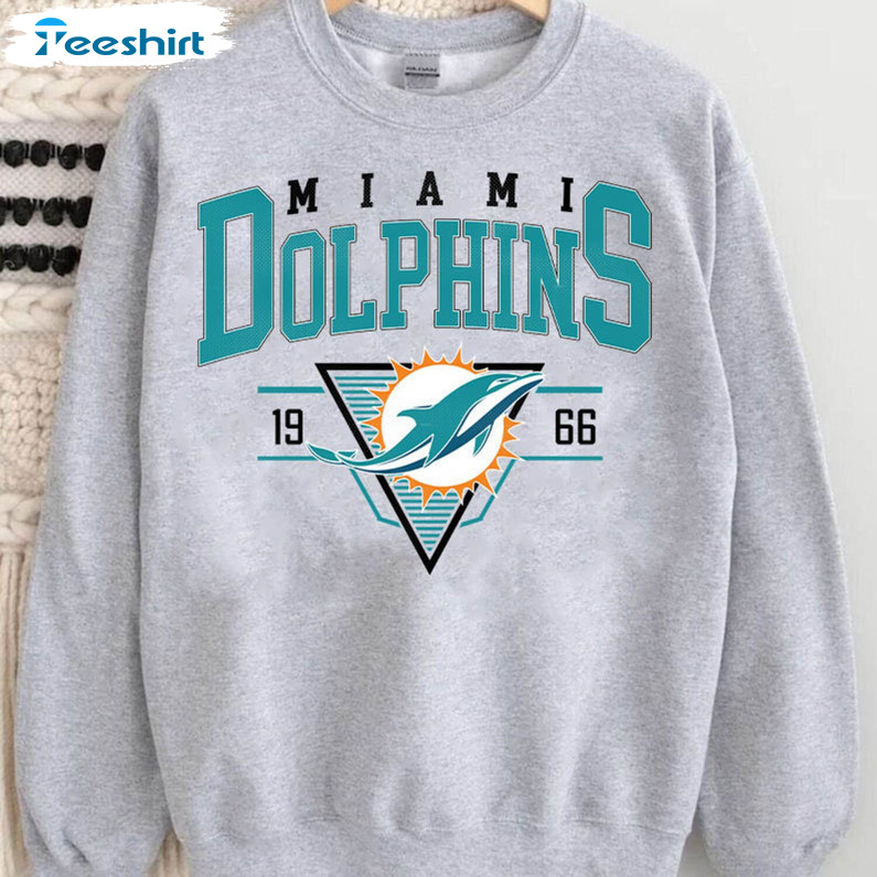 Creative Miami Dolphins Shirt, American Football Short Sleeve Unisex T Shirt