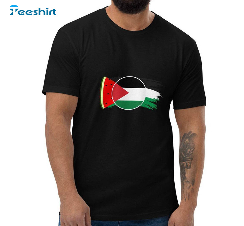 Unique Free Palestine Shirt, Freedom And Peace For Palestine Crewneck Tank Top