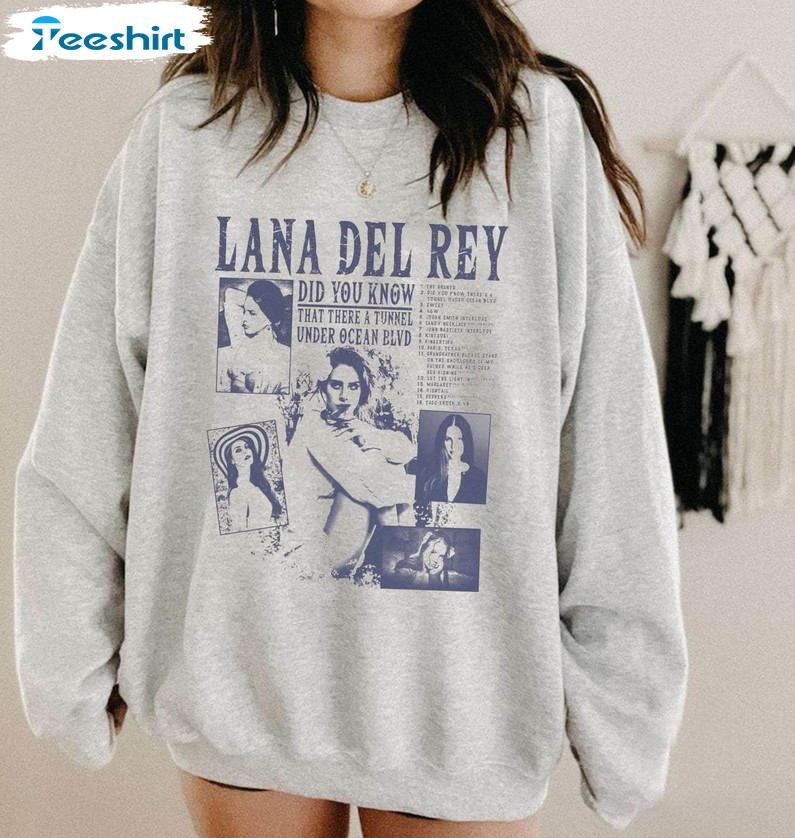 Cute Lana Del Rey Tour Shirt, Awesome Long Sleeve Short Sleeve For Fans