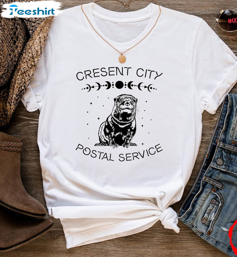 Inspired Crescent City Shirt, Crescent City Postal Service Short Sleeve Unisex T Shirt