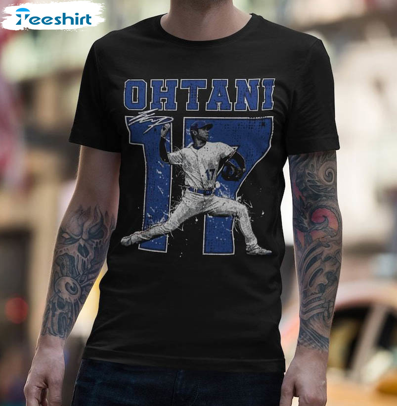 Comfort Shohei Ohtani Shirt, Shohei Ohtani Dodgers Crewneck Unisex Hoodie