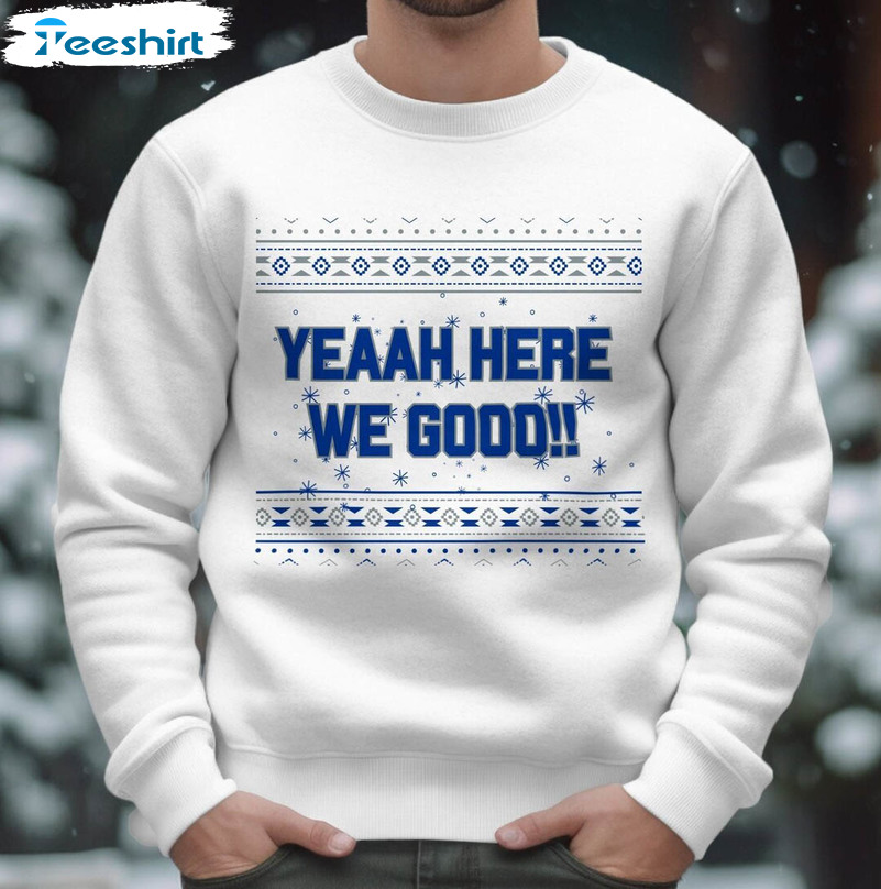 Here We Go Dallas Cowboys Shirt, Cowboys Ugly Christmas Sweater Hoodie