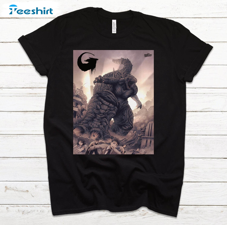 Godzilla 2014 t discount shirt