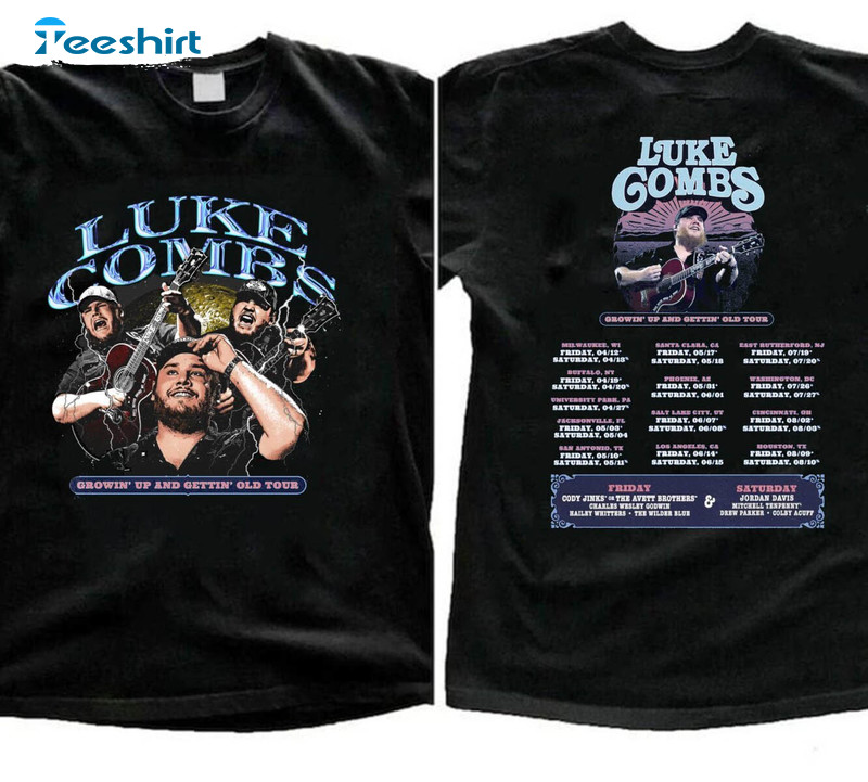 Luke Combs World Tour Shirt, Luke Combs Merch Country Music T Shirt Hoodie