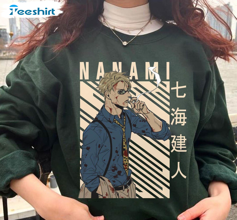 Must Have Kento Nanami Shirt, Unique Itadori Short Sleeve Tee Tops