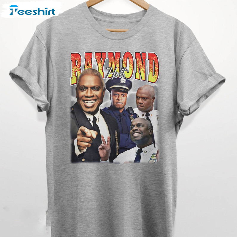 Captain Holt Vintage T Shirt, Modern Andre Braugher Shirt Unisex Hoodie