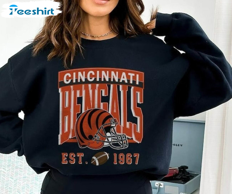 Modern Cincinnati Bengals Shirt, Cincinnati 1967 Football Sweatshirt Hoodie