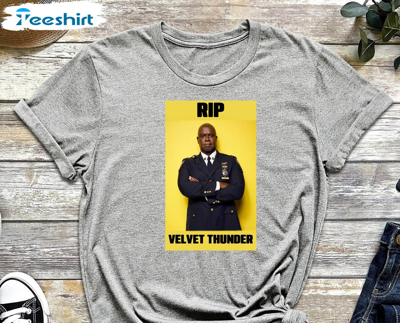 Groovy Andre Braugher Shirt, Rip Andre Braugher B99 Sweatshirt Crewneck