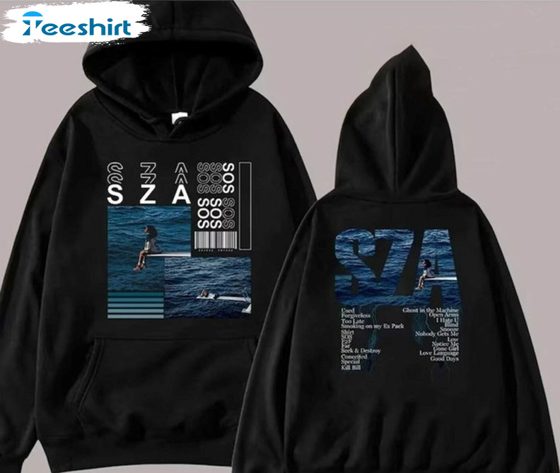 Must Have Sza S.o.s Tour 2023 Shirt, New Album T Shirt Short Sleeve