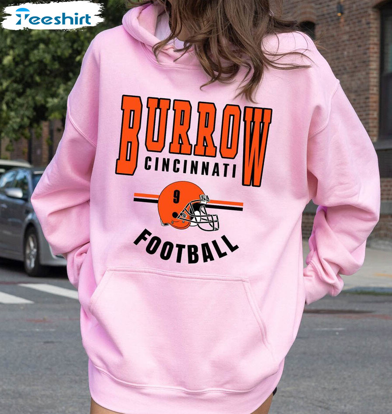 Trendy Burrow Cincinnati Sweatshirt , Joe Burrow Shirt Unisex Hoodie