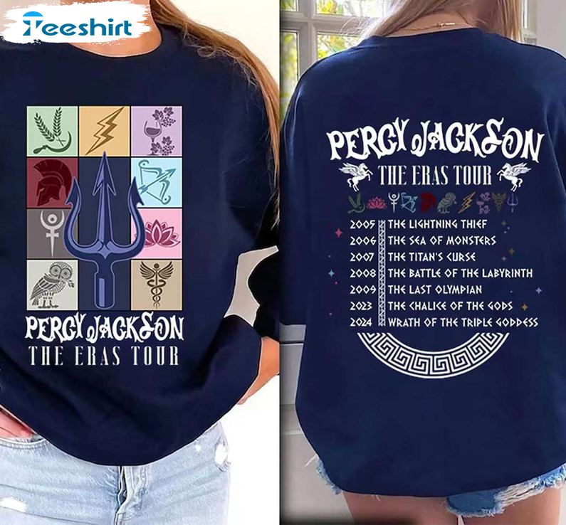 Vintage Percy Jackson Shirt, Percy Jackson The Eras Tour Unisex T Shirt Tee Tops