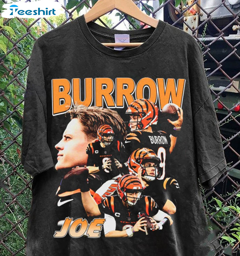 Cool Design Joe Burrow Shirt, Joe Burrow Cincinnati Bengal T Shirt Hoodie
