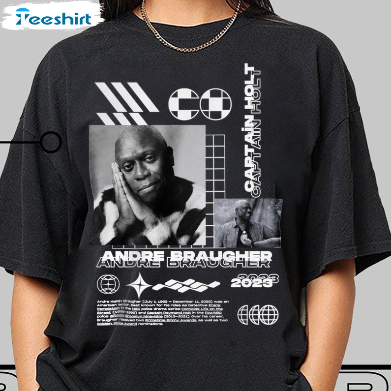 Groovy Andre Braugher Shirt, Comfort Raymond Holt Sweatshirt Unisex Hoodie