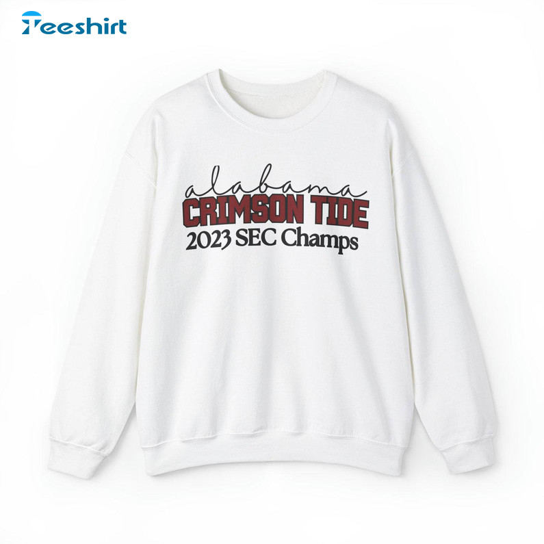 Alabama Sec Champs 2023 Sweatshirt, Alabama Sec Championship Shirt Crewneck