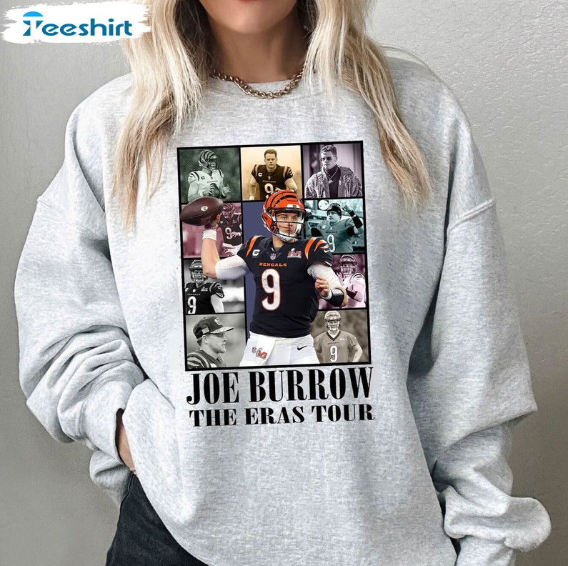 Modern Joe Burrow The Eras Tour Sweatshirt ,joe Burrow Shirt Long Sleeve