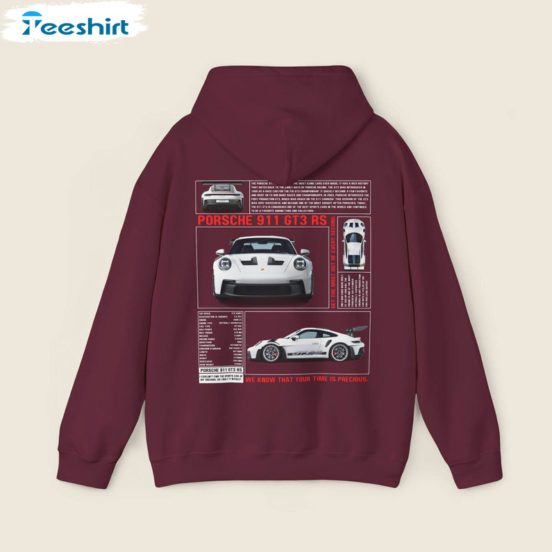 Porsche 911 Must Have T Shirt, Porsche 911 Gt3 Rs Hoodie Short Sleeve