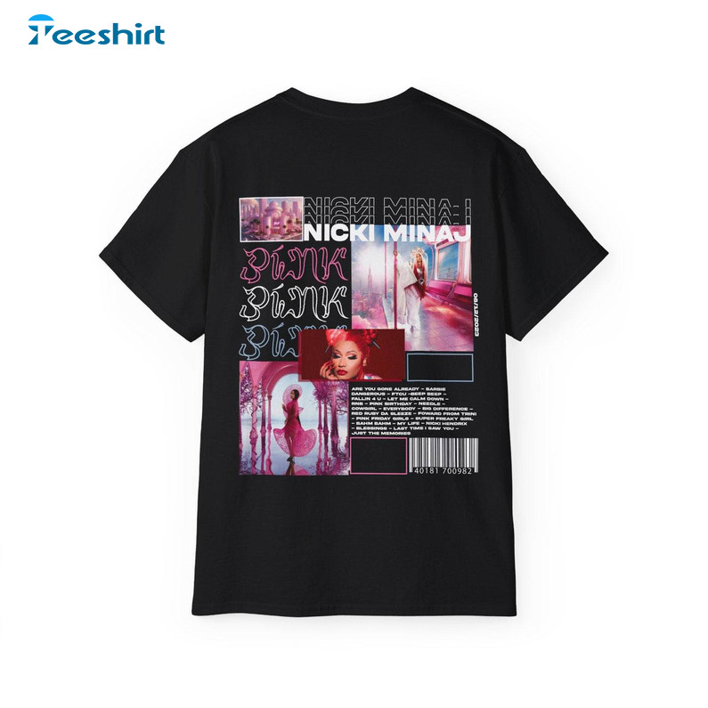 New Rare Nicki Minaj Shirt, Nicki Minaj Album T Shirt Unisex Hoodie