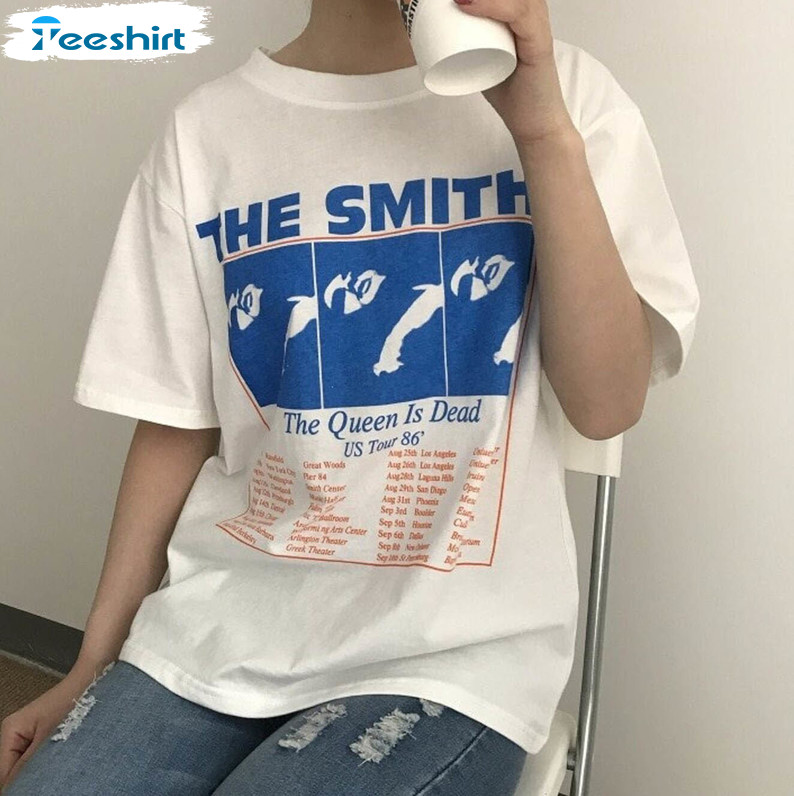 Must Have The Smiths Shirt, Comfort New Album Short Sleeve Crewneck