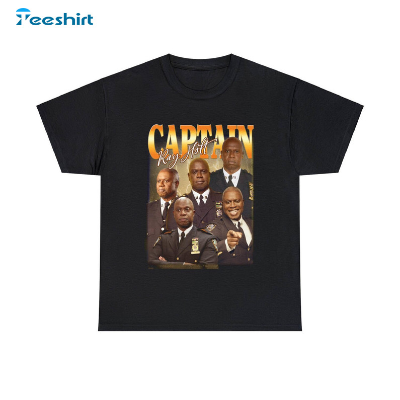 Captain Ray Holt Vintage Sweatshirt , Trendy Andre Braugher Shirt Unisex Hoodie