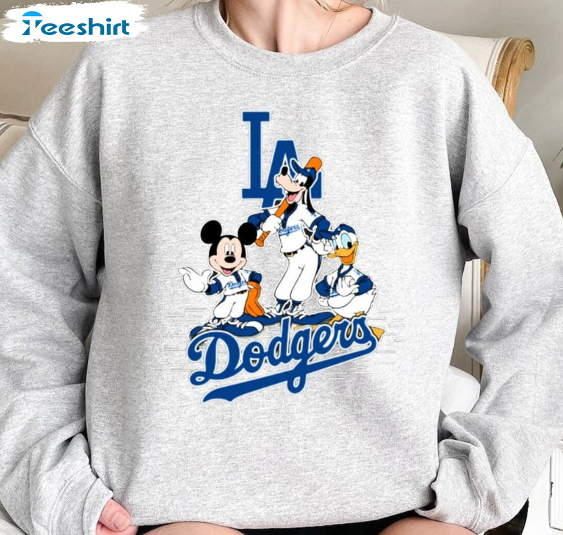 LA Dodgers Baseball Disneyland Sweatshirt, Los Angeles Chargers Shirt Sweater