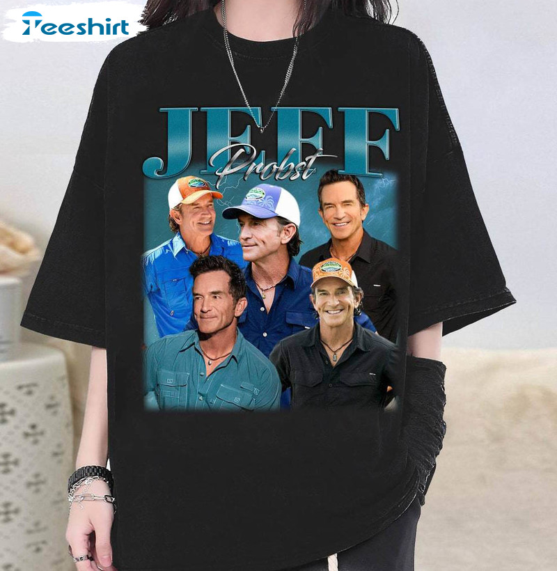 Limited Jeff Probst Character T Shirt, Comfort Jeff Probst Shirt Unisex Hoodie