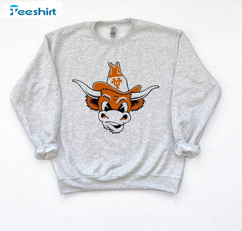 Vintage Texas Longhorns Sweatshirt, Texas Longhorns College Hoodie Tank Top