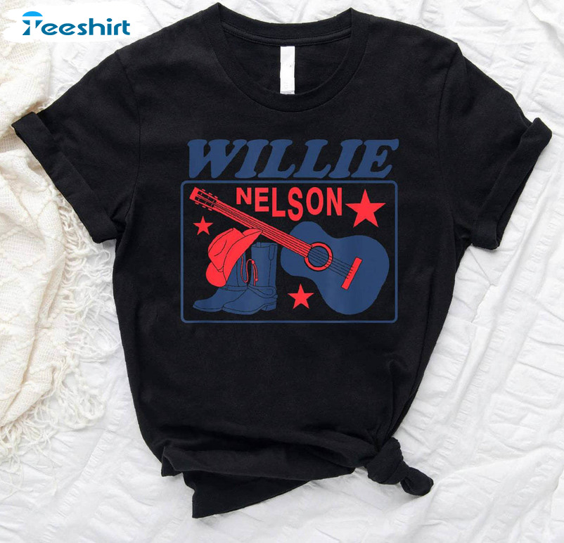 Cool Design Willie Nelson Shirt, Official Willie Nelson Unisex T Shirt Short Sleeve