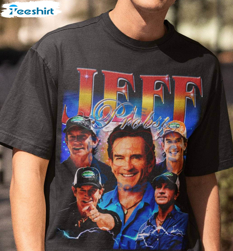 Cool Design Jeff Probst Shirt, Presenter Jeff Probst Crewneck Tee Tops