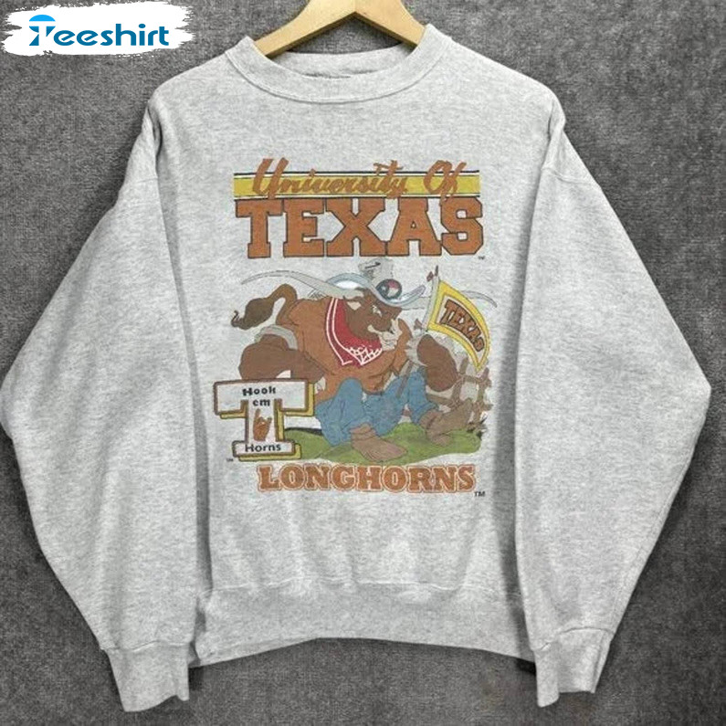 Ut best sale longhorn sweatshirt