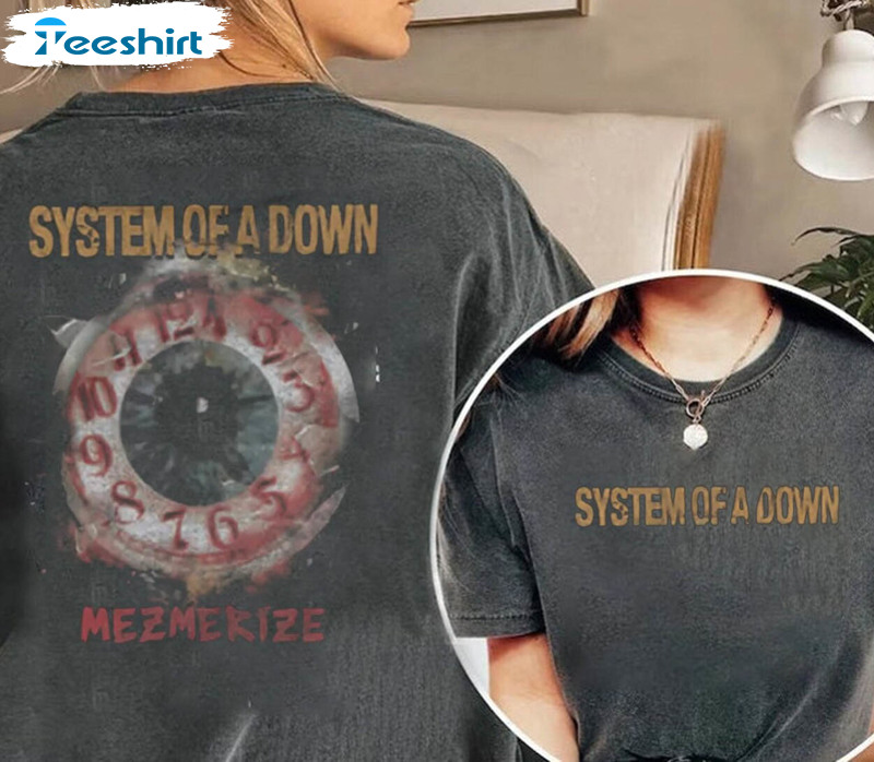 Comfort System Of A Down Shirt, Retro System Of A Down Rock Music Band T Shirt Hoodie