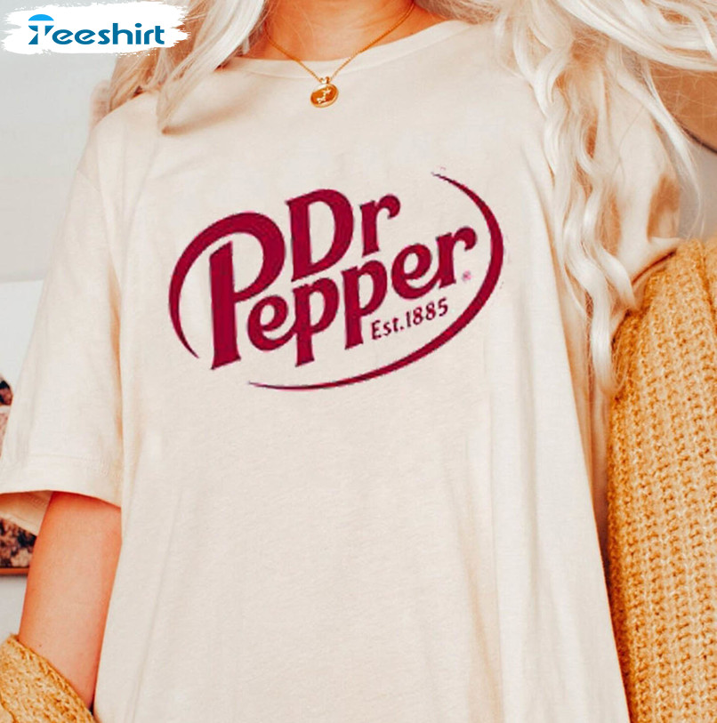 New Rare Dr Pepper Shirt, Must Have Dr Pepper Soda Sweatshirt Short Sleeve