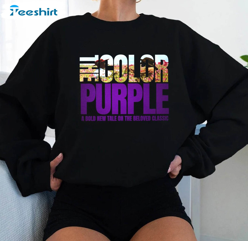 Retro The Color Purple Shirt, A Bold New Tale On The Beloved Classic Hoodie T Shirt