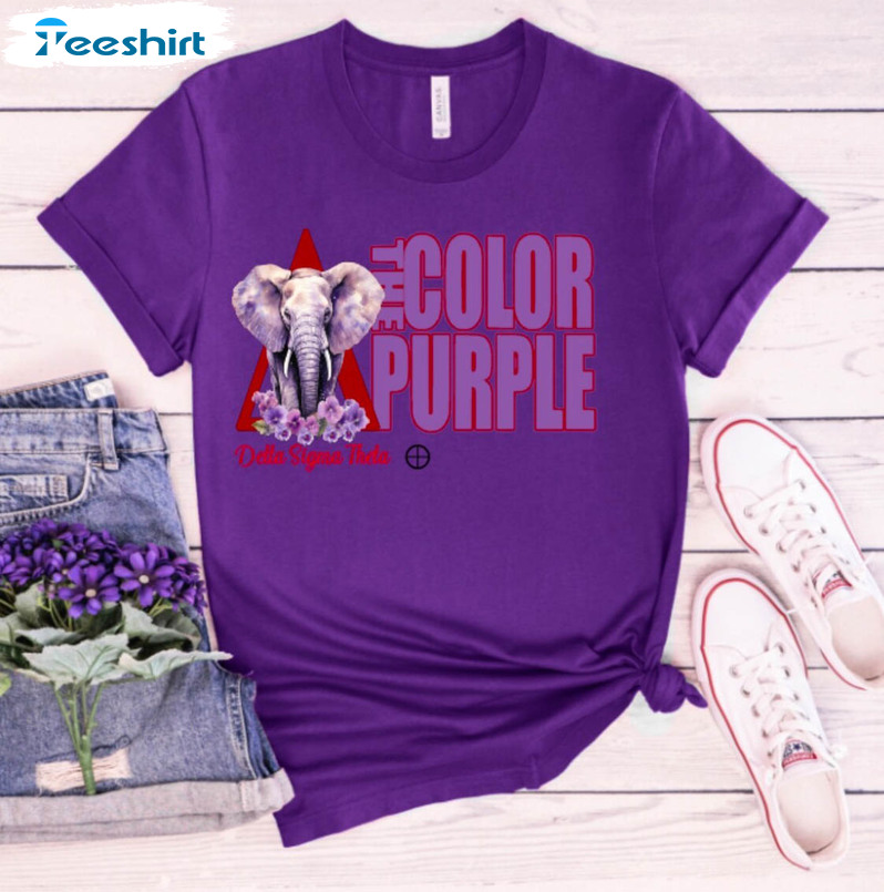 Groovy The Color Purple Shirt, The Color Purple Musical Unisex T Shirt Crewneck