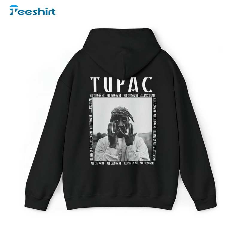 Cool Design Tupac Sweatshirt , 2pac Inspirational Shirt Long Sleeve