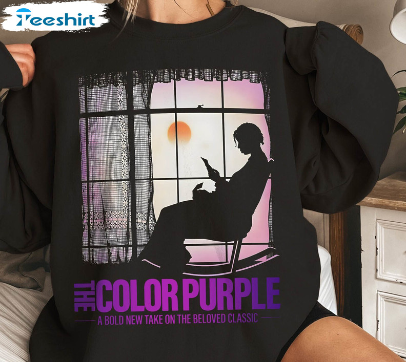 Cool Design The Color Purple Shirt, Purple Movie 2023 T Shirt Sweatshirt