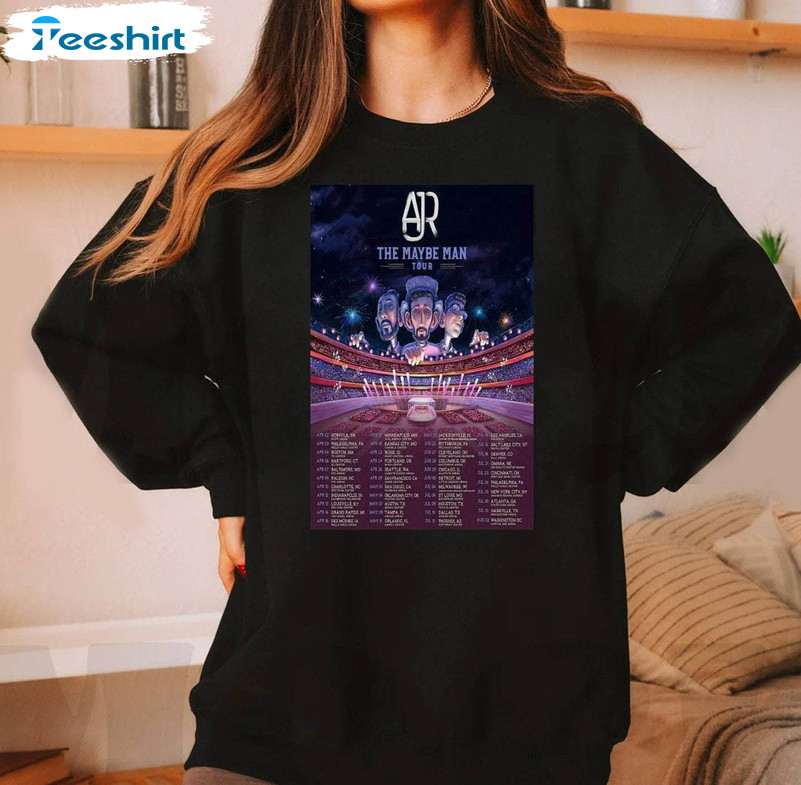 Comfort Ajr Band Shirt , Ajr The Maybe Man Tour 2024 Sweatshirt Sweater