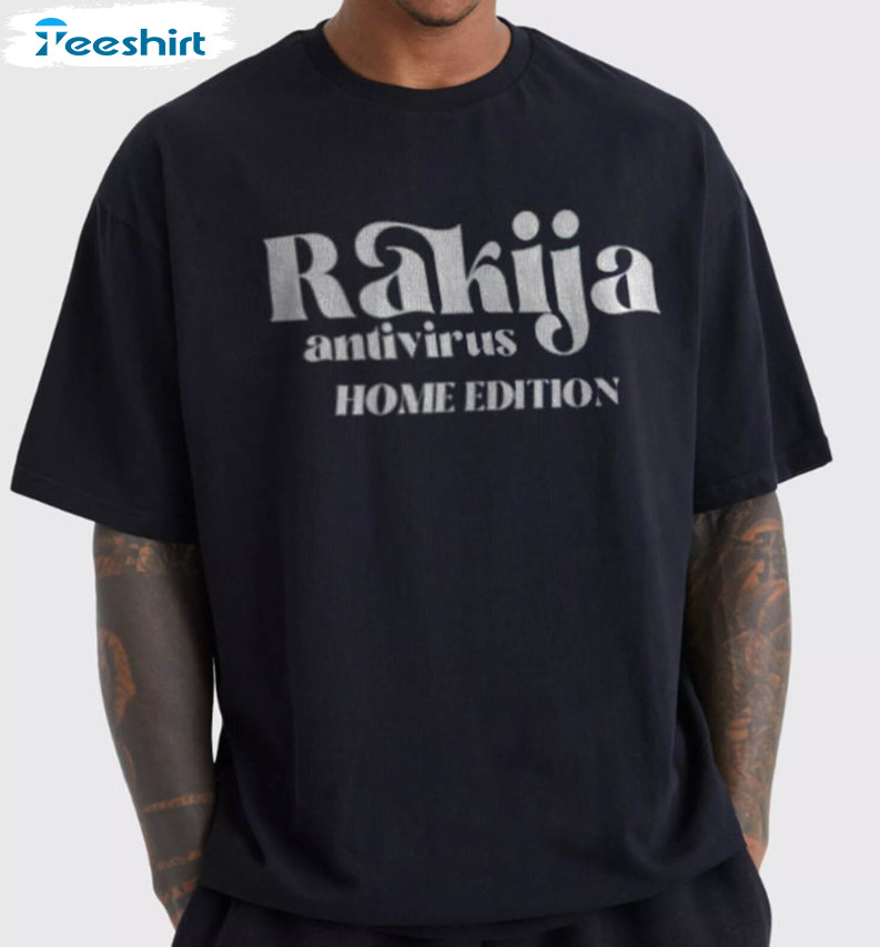 Must Have Rakija Antivirus Home Edition Shirt, Luka Doncic Short Sleeve T Shirt