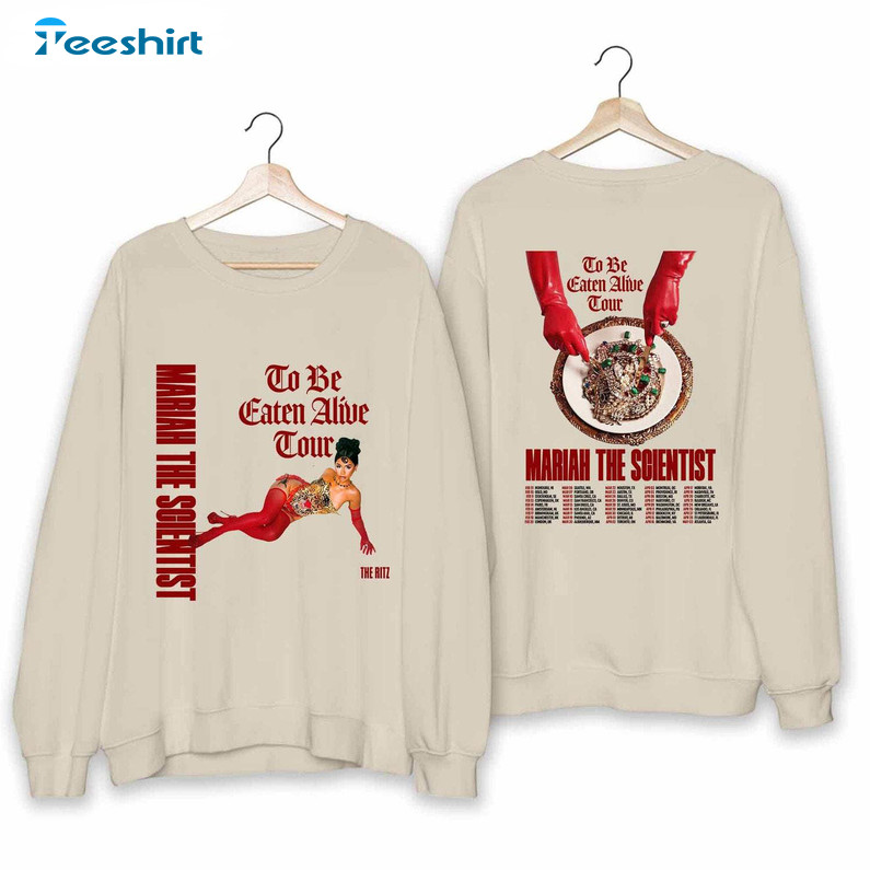 Cute Mariah The Scientist Shirt, Mariah The Scientist To Be Eaten Alive Tour Sweater T Shirt