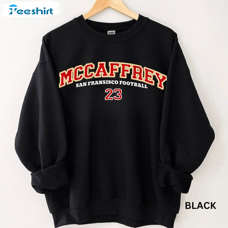 San Francisco Football Sweatshirt, Christian Mccaffrey San Francisco Football T Shirt Hoodie