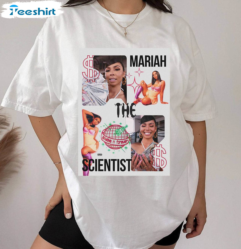 New Rare Mariah The Scientist Shirt, Vintage Mariah Sweatshirt Crewneck