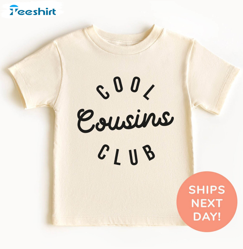 Groovy Cool Cousins Club Shirt, Must Have Pregnancy Announcement T Shirt Hoodie