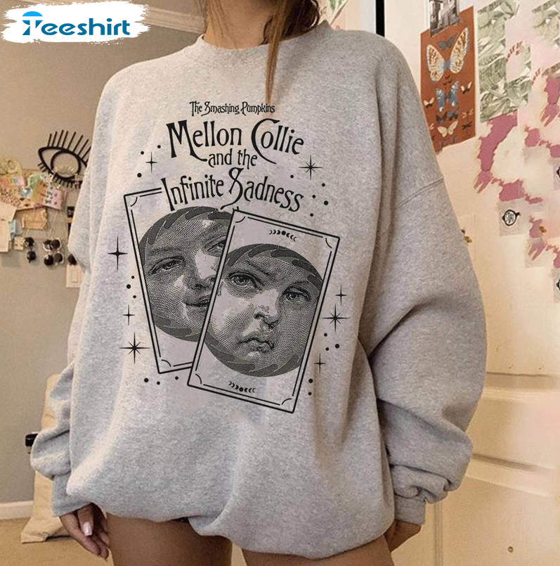 Cool Mellon Collie And The Infinite Sadness T Shirt, Smashing Pumpkins Shirt Tee Tops